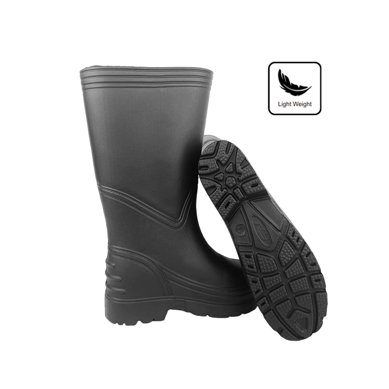 Mens EVA Tall Waterproof Wide Width Knee High Rain Boots